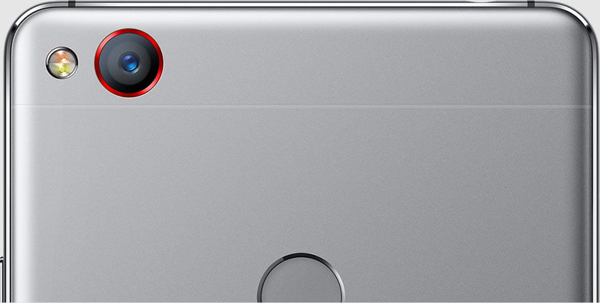 Nubia Z11 camera accent
