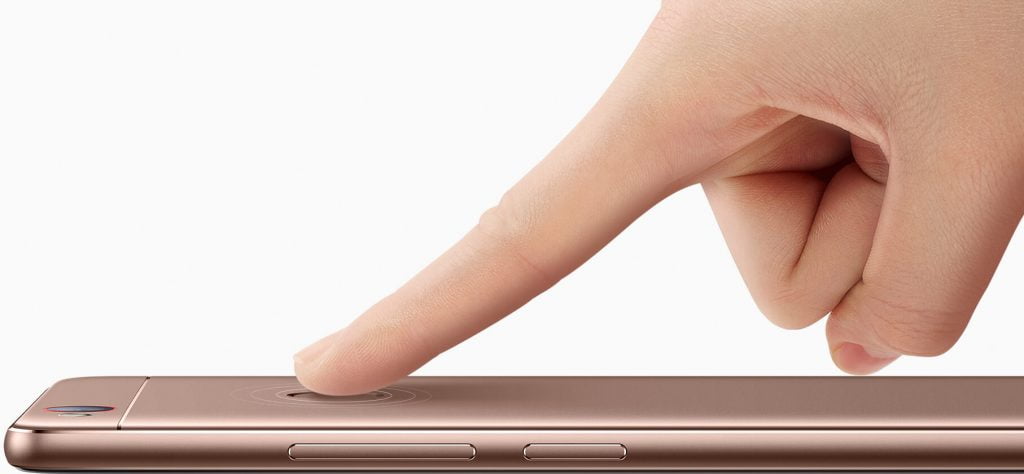 Nubia Z11 fingerprint sensor