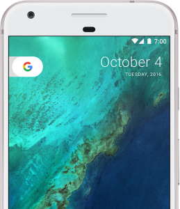 Swipe the Google G button on the top left to start a new search.